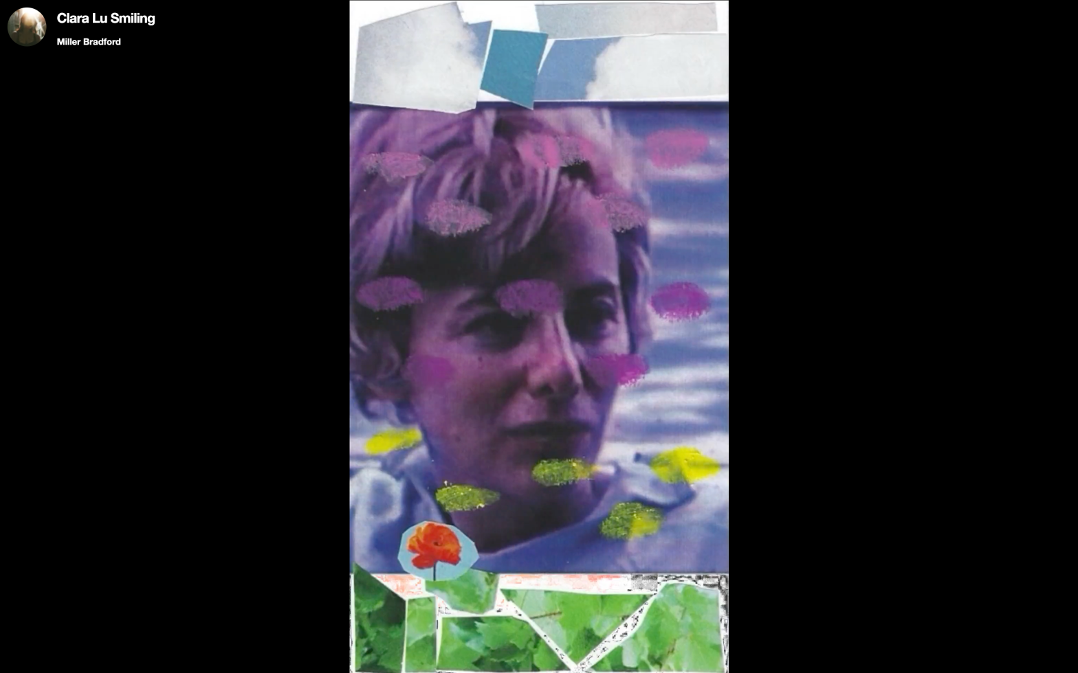 Clara Lu Smiling: Multi Media Video art