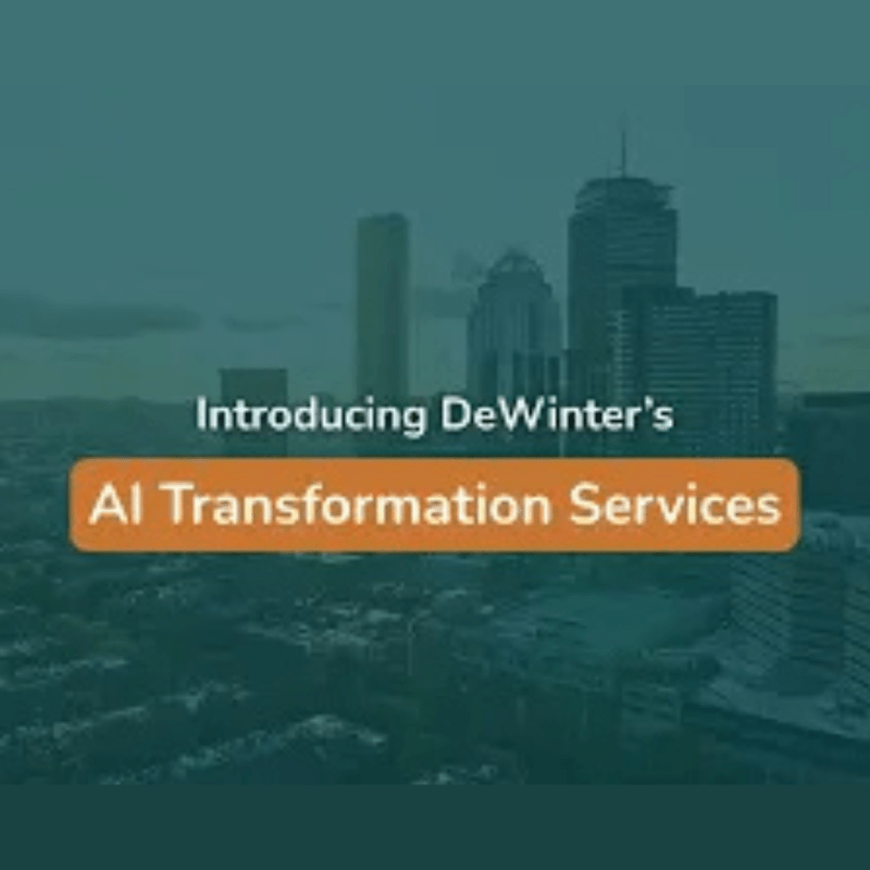VIDEO: DeWinter AI Transformation Practice&nbsp;Launch